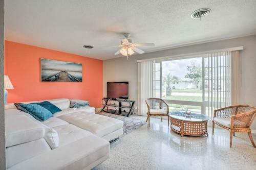 Cozy Ormond Beach House With Deck - Walk To The Beach