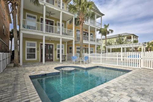 Panama City Beach Home With Private Dock And New Pool!
