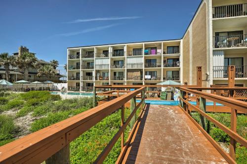 Apartamento Oceanfront St Augustine Condo With Pool-walk To Beach