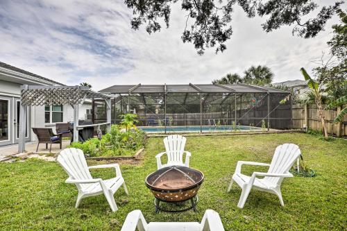 St Augustine Retreat With Pool 4 Mi To Beach!