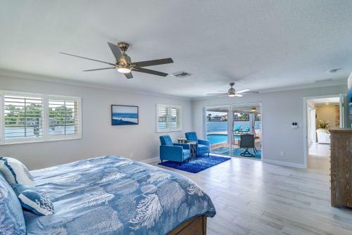 New Listing! Modern Retreat With Private Pool & Dock Home