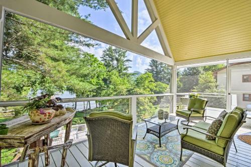 Luxury Lakefront Hiawassee Cottage With Boat Dock!