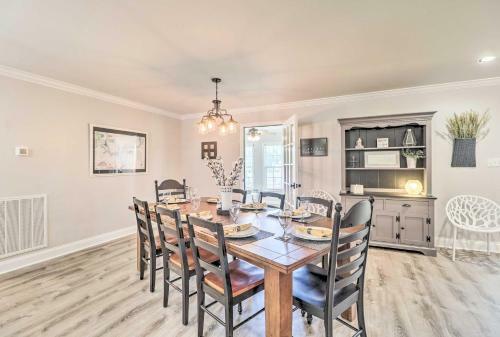 Waterfront Lake Sinclair Home With Boat Dock!