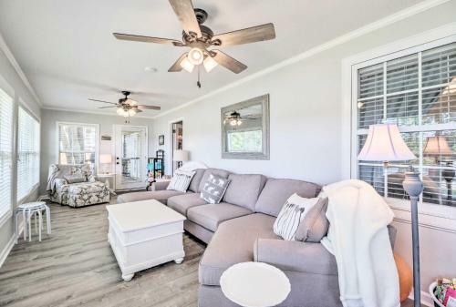 Waterfront Lake Sinclair Home With Boat Dock!