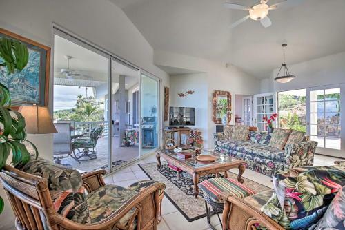 Custom-built Kona Coast Home - Mins To Magic Sands