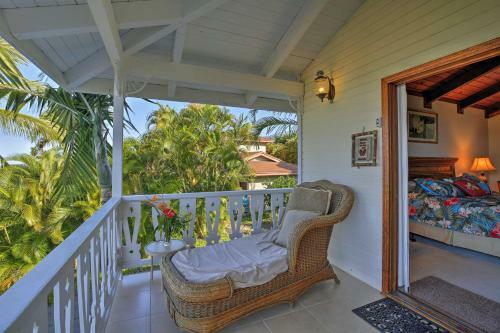 Apartamento Sunny Kailua-kona Studio With Large Oceanview Balcony