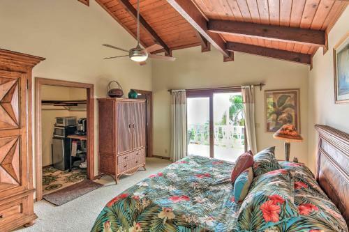 Apartamento Sunny Kailua-kona Studio With Large Oceanview Balcony