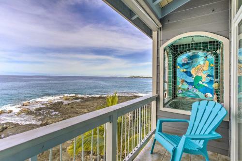 Mermaid Manor Idyllic Oceanfront Kona Escape