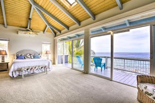 Mermaid Manor Idyllic Oceanfront Kona Escape