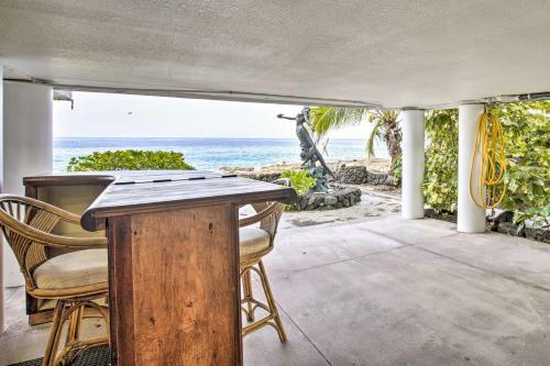 Mermaid Manor Idyllic Oceanfront Kona Escape