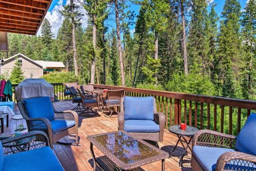 Updated Garden Valley Home With Large Deck And Views!
