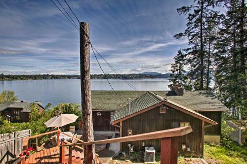 Hillside Home With Dock, 10 Min To Coeur Dalene
