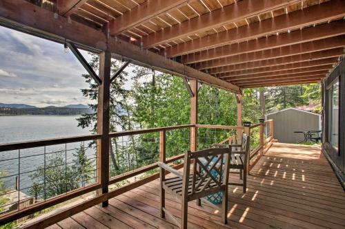 Hillside Home With Dock, 10 Min To Coeur Dalene