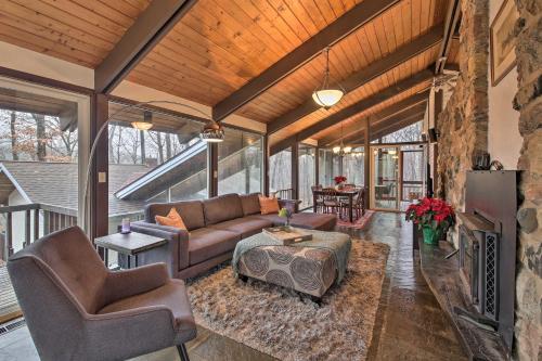Unique Plymouth Home With Stunning Views And Deck!