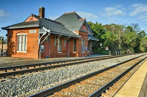 Laurel Home Walk To Main St, Marc Train To Dc/balt
