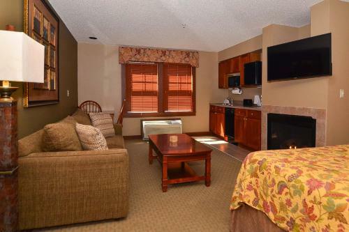 Hotel A118 - Studio Suite With Standard View, Sleeps 4, Has A Fireplace!