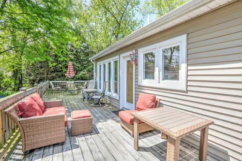 Alluring Union Pier House With Hot Tub And Fire Pit!