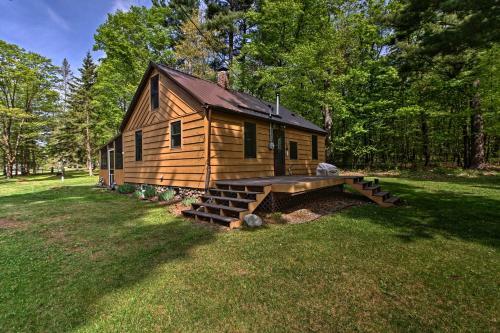 Rustic Cloquet Home With 3-season Porch And Fire Pit