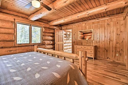 Lakefront Log Cabin With Dock About 9mi To Lutsen Mtn