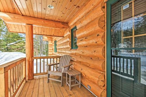 Lakefront Log Cabin With Dock About 9mi To Lutsen Mtn