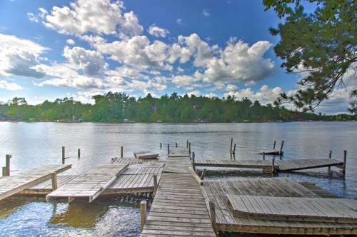 Lavish Lakefront House In Brainerd Lakes Area
