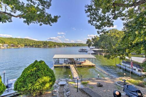 Waterfront Sunrise Beach Home With Hot Tub And Dock