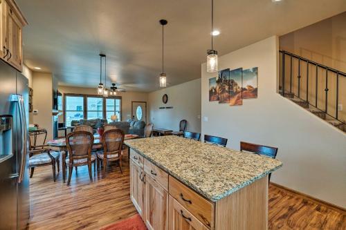 Modern Home On Golf Course With Game Room And Fireplace