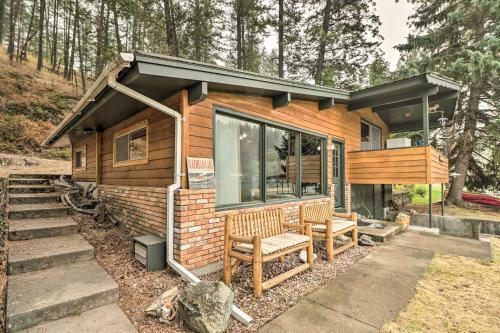 Flathead Lake Waterfront Cabin With Dock, Kayaks