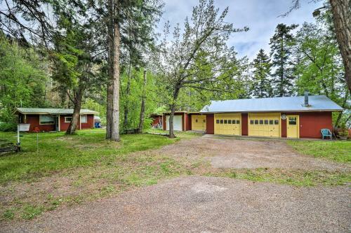 Flathead Lake House With Private Beach And Boat Dock!