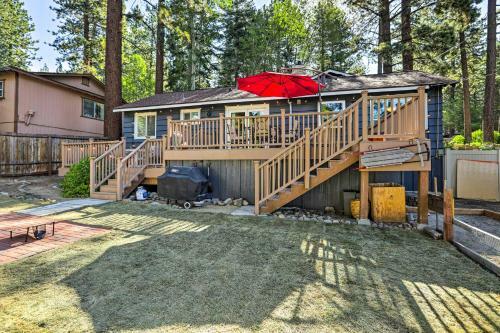Fun-filled Home Base Less Than 2 Miles To Lake Tahoe