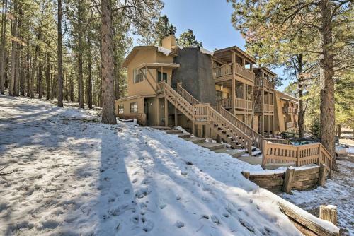 Apartamento Rustic Condo With Patio Walk To Angel Fire Resort!