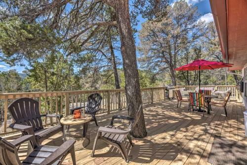 Charming Ruidoso House With Deck And Mtn Views!