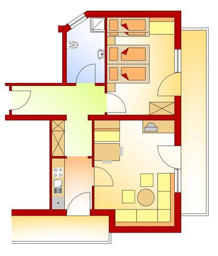 Apartamento Appartements Schneezauber