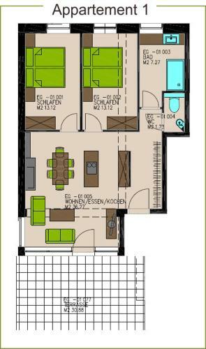 Apartamento Appartementhaus Wetterloch