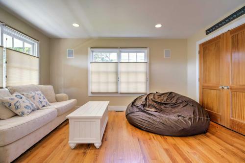 Luxe East Quogue Waterfront Home With Sandy Beach!