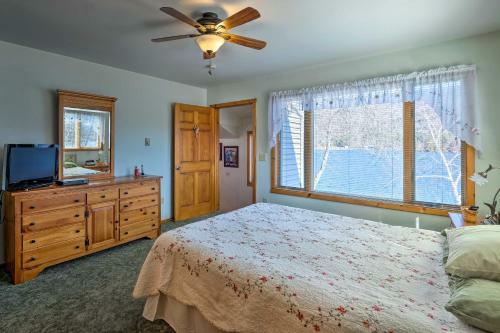 Waterfront Home On Lake George With Boat Dock!