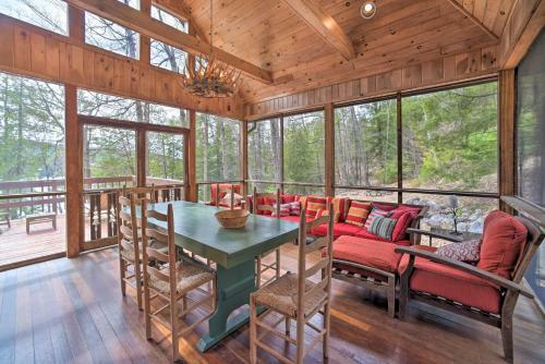 Adirondack Oasis Lake House With Dock And Deck!