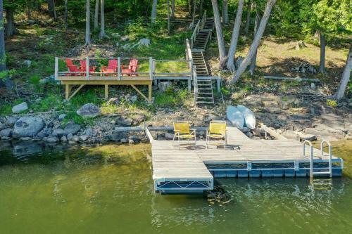 Adirondack Oasis Lake House With Dock And Deck!