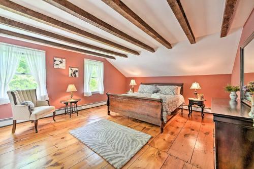Historic Farmhouse With Deck In The Catskills!