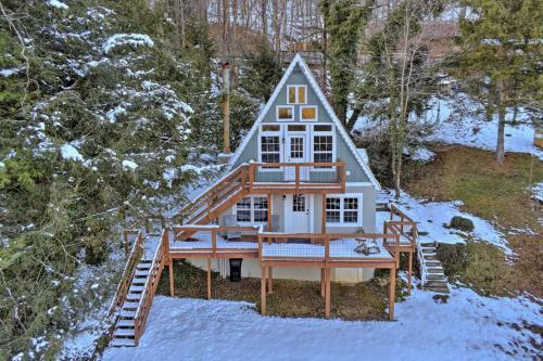 Cozy Banner Elk Cabin With Mtn View And Fireplace