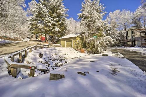 Apartamento Cozy Banner Elk Studio With Deck - 1 Mi To Ski!