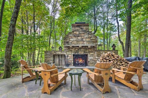Stunning Beech Mountain Cabin With Porch And Hearth