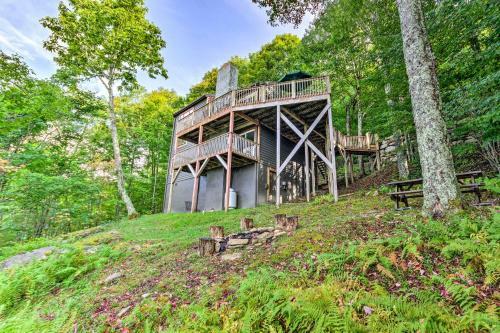 Treetop Retreat With Game Room 3mi To Beech Mtn!