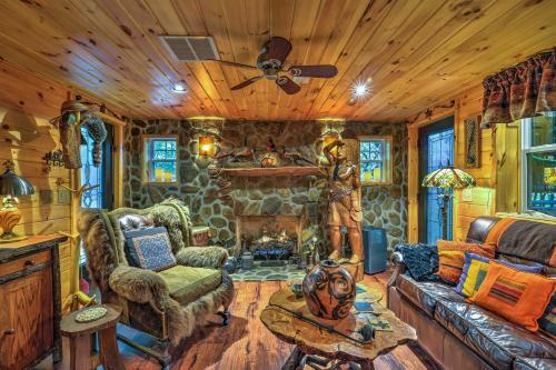 Waterfall Cabin In The Pisgah National Forest!