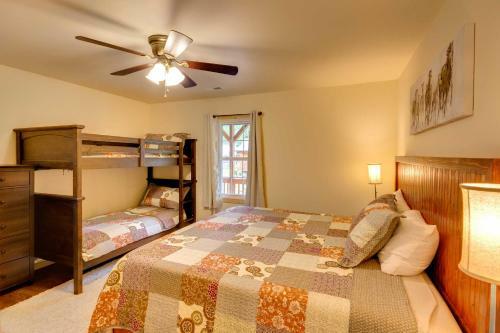 Bryson City Cabin On Tuck River And Fire Pit!
