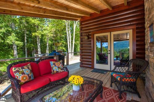 Mountain-view Cabin Retreat With Hot Tub & Firepit Cabin