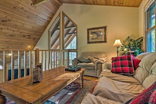 Spacious Maggie Valley Cabin With Hot Tub And Mtn View