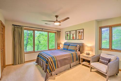 Quiet Riverfront Escape With Deck And Fly Fishing