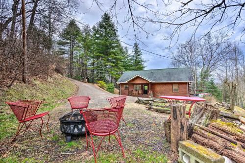 Peaceful Smoky Mountain Cabin With Deck And Firepit!