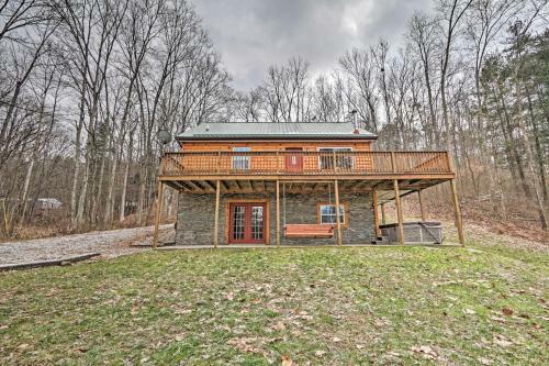 Rustic Cabin With Hot Tub - 7 Miles To Hocking Hills